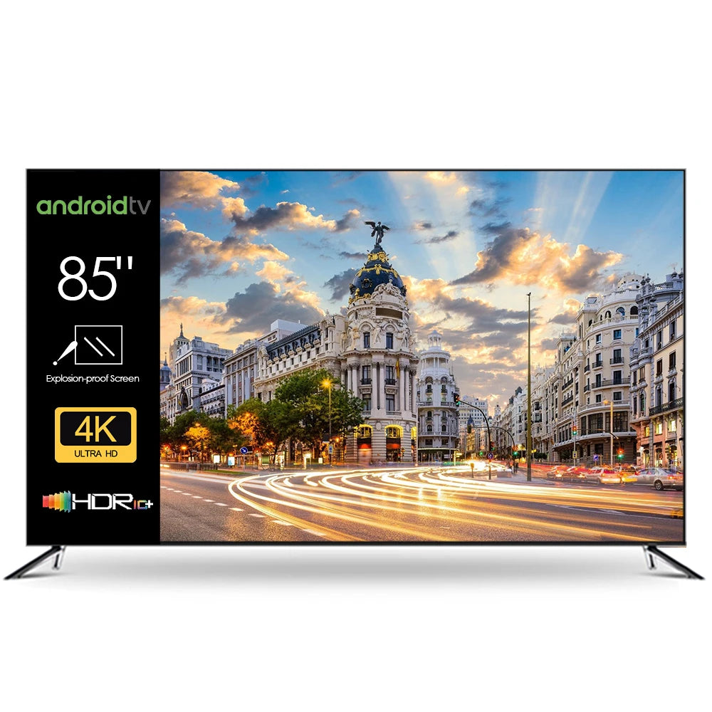 OEM 85 pouces téléviseurs intelligents UHD 4K téléviseurs TV Smart Android TV 95 télévision 100 pouces