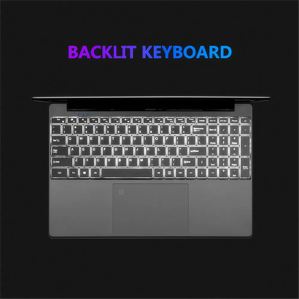 Ordinateur portable Windows 16GB Rom 256GB 512GB 1TB 2TB SSD Ordinateur 2.4G / 5.0G Wifi Bluetooth Intel N5095 Laptop