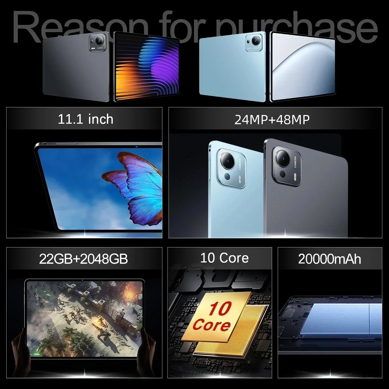 2025 Global Original MI tablette Pad 7 Ultra 11 pouces Android 15 22GB + 2TB 20000mAh 5G double carte SIM WiFi GPS HD 4K Mi AndroidTablet