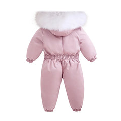 -30 degrés hiver Ski costume Plus velours bébé combinaison garçon salopette chaud enfants enfant en bas âge fille vêtements enfants vêtements manteau pardessus