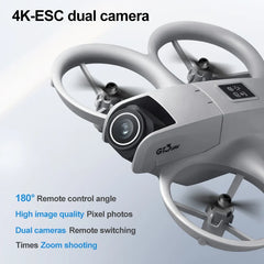 NOUVEAUX Drones GT3 GPS 8K Professionnel HD 180 °   Double caméra 5G WIFI moteurs sans balais évitement d'obstacles FPV jouets quadrirotor pliables