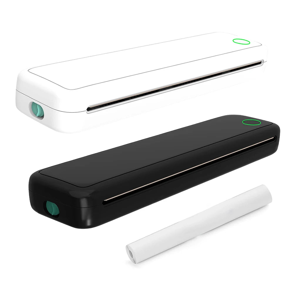 Imprimante thermique portative A4 avec papier d'impression BT Min fabricant d'étiquettes A4 Portable fabricant d'impression de documents voyage et utilisation au travail à domicile