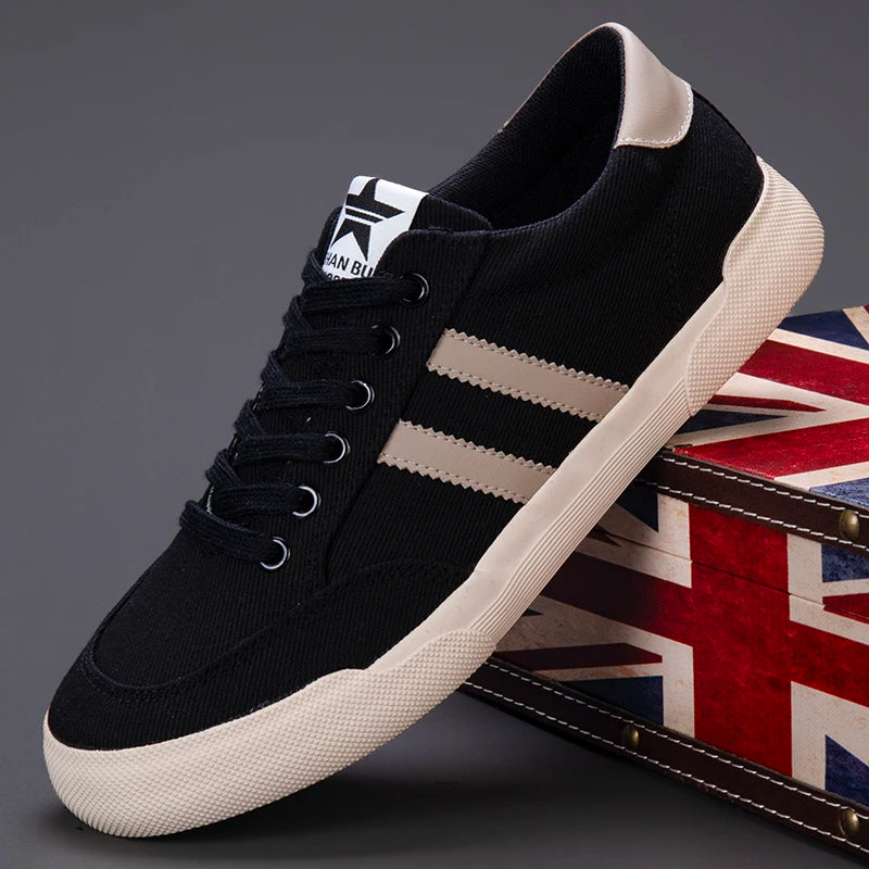 Chaussures rétro en toile rouge pour hommes, baskets plates décontractées de styliste à lacets, vulcanisées, nouvelle collection printemps été 2023