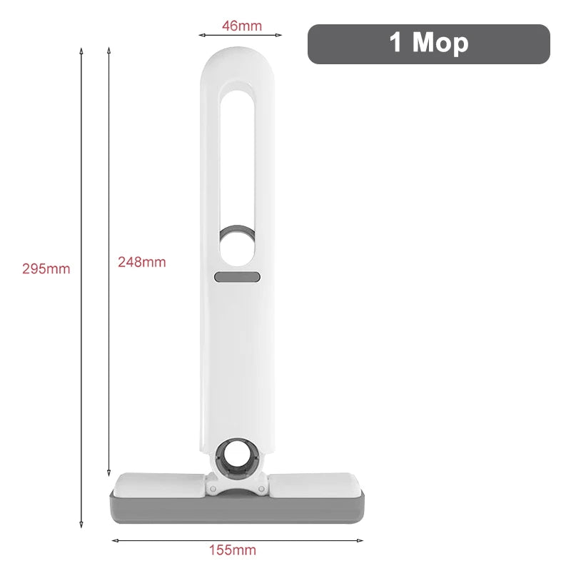 Mini vadrouille éponge, vadrouille de lavage mains libres, Mini vadrouille Super absorbante Portable pour sol de bureau, salle de bains, cuisine, nettoyage de voiture en verre