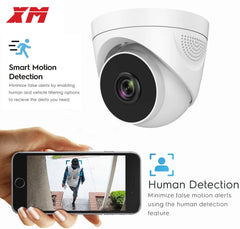 Caméra de Surveillance dôme intérieure IP WiFi hd 2MP/1080P, dispositif de sécurité domestique sans fil, avec conversation bidirectionnelle