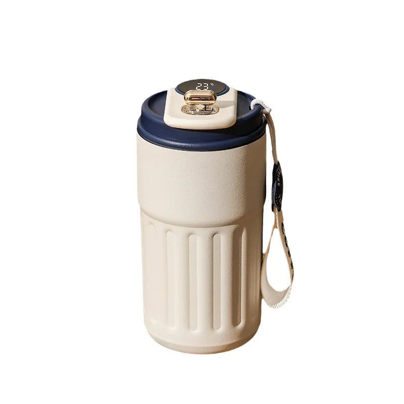Bouteille Thermos de 450ml, affichage intelligent de la température, tasse sous vide en acier inoxydable 316, tasse à café de bureau, tasse thermique Portable d'affaires