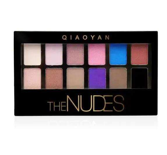 Professional 40 colors Matte Color Pigments Make Up Eye Shadow Glitter Matte Waterproof Makeup Eyeshadow Nude Palette