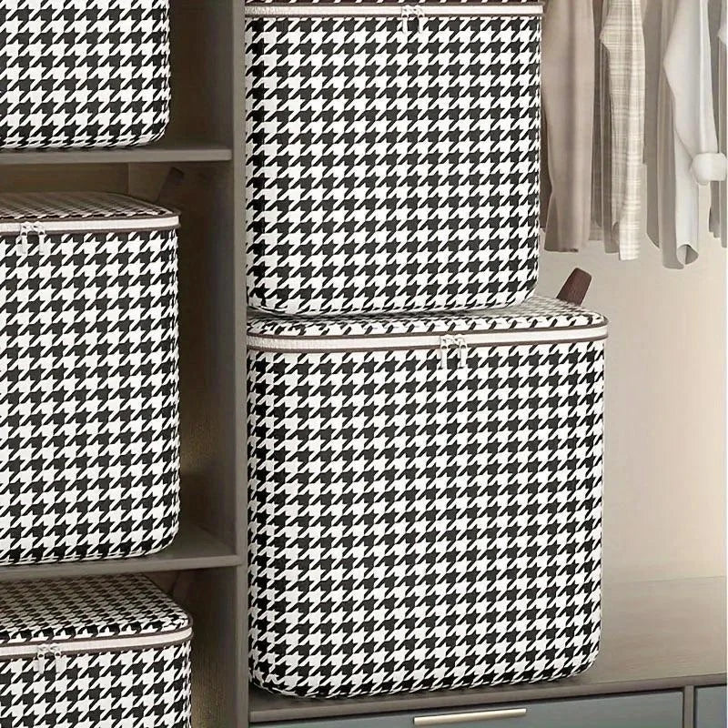 Boîte de rangement pliable Sac de rangement pour vêtements de couette Sacs de tri de couverture de grande capacité Armoire anti-poussière Organisateur de rangement sous le lit