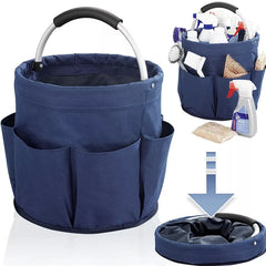 Grand sac de rangement de 17l, panier pliant, fourre-tout