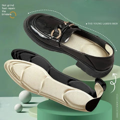 Semelles intérieures en mousse à mémoire de forme 7D pour femmes, chaussures à talons hauts 2 en 1, semelle intérieure antidérapante découpable, confortables et respirantes, coussinets de chaussures de Massage des pied