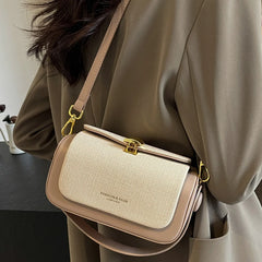 Petits sacs carrés en cuir PU pour femmes, de haute qualité, tendance, classique, sac à bandoulière de banlieue, sacs à main à poignée courte, 2024
