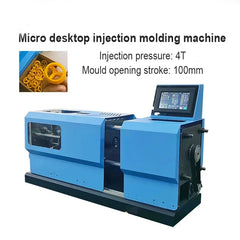 Petite Machine de moulage du plastique horizontale Mini-220, Machine de moulage par Injection de bureau pour la production de Micro pièces en plastique PLA PC PE