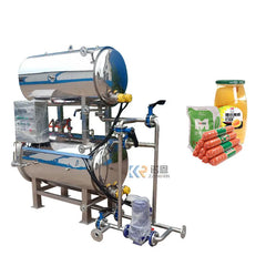 Stérilisateur de Boissons Industrielles, Machine de Stérilisation de Jus en Bouteille, Pot de Désinfection à Haute Température