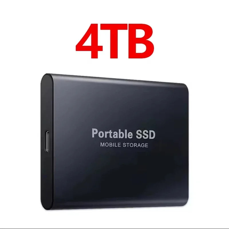 Portable SSD 1TB Original Hard Disk External 2TB Hard Drive Usb3.1 Type-c High-speed Solid State Drive for Laptop/PC/MAC/Phone