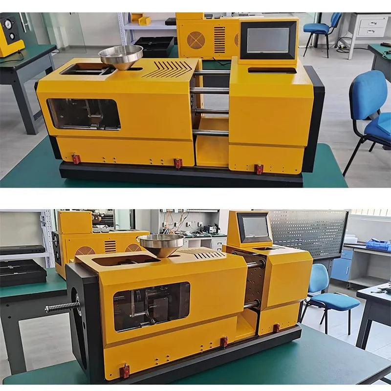 Petite Machine de moulage du plastique horizontale Mini-220, Machine de moulage par Injection de bureau pour la production de Micro pièces en plastique PLA PC PE