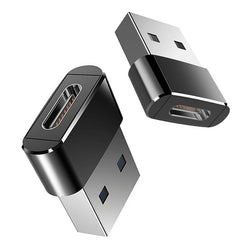 Adaptateur USB USB-C mâle vers Micro USB femelle, convertisseur pour Macbook, Samsung S20, connecteur USBC OTG