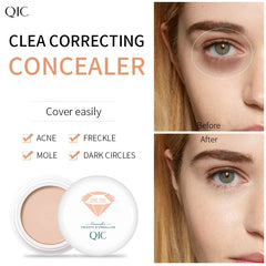 Correcteur correcteur haute couverture, Anti-cernes, taches de rousseur, fond de teint imperméable, BB crème pour Base de maquillage pour le visage, produit cosmétique