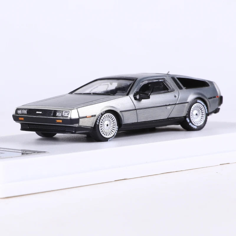 MJ 1:64 DeLorean DMC I II III retour vers le futur Machine du temps Mr.Fusion modèle de véhicule jouet moulé sous pression