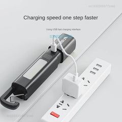 Xiaomi SMILING SHARK lampe de poche extérieure Portable lumières fortes mise au point Variable avec maison Camping pêche marche éclairage lampe