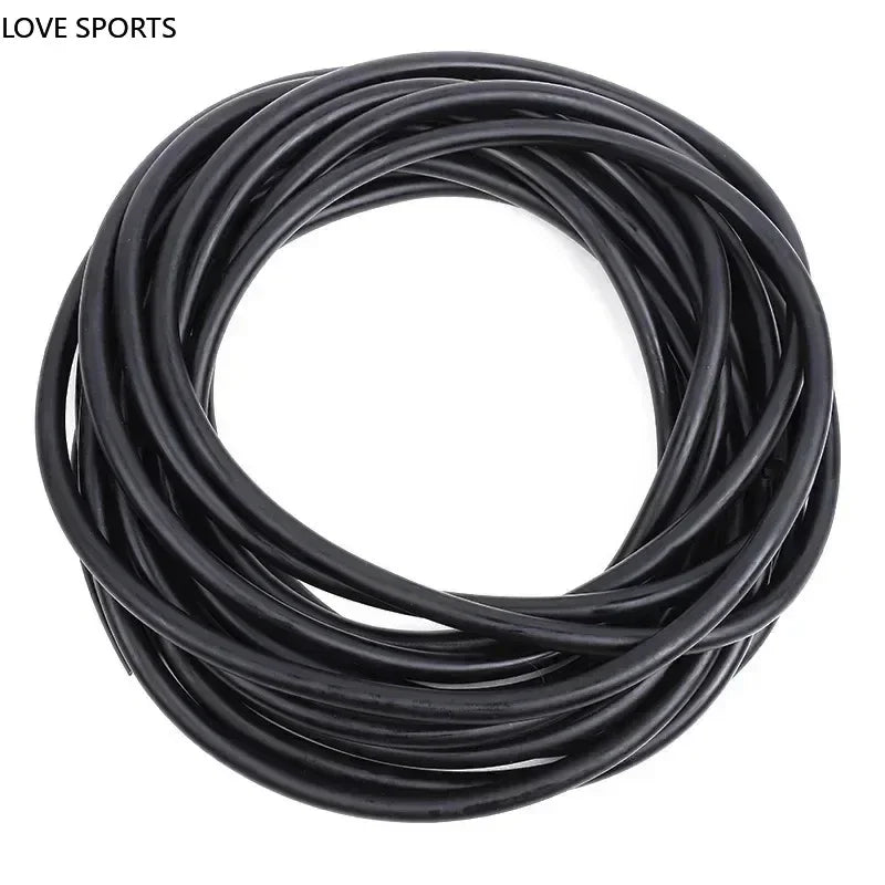 Bande de résistance de Fitness 1-5M, équipement d'entraînement, de gymnastique, diamètre 10mm, exercice de Fitness complet, corde en caoutchouc, cadeau
