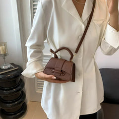 Sac à bandoulière avancé solide pour femme, mini sac à main, sac à main de rangement cosmétique, sac à main à la mode, sacs initiés à la tendance