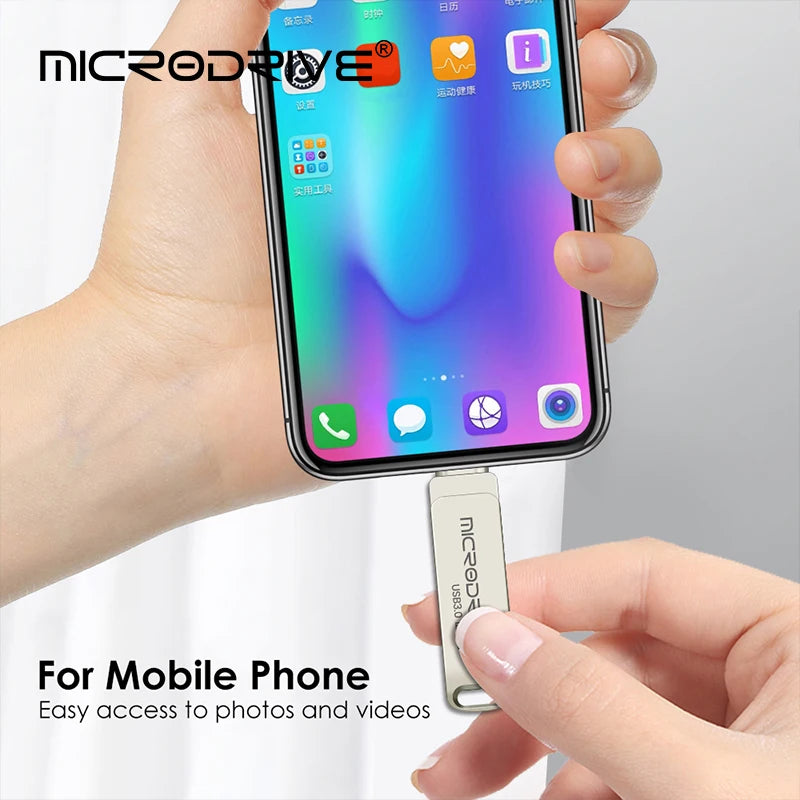 Clé USB C Type C USB3.0 64GB 128GB 256GB pour SmartPhone Huawei et Andriods