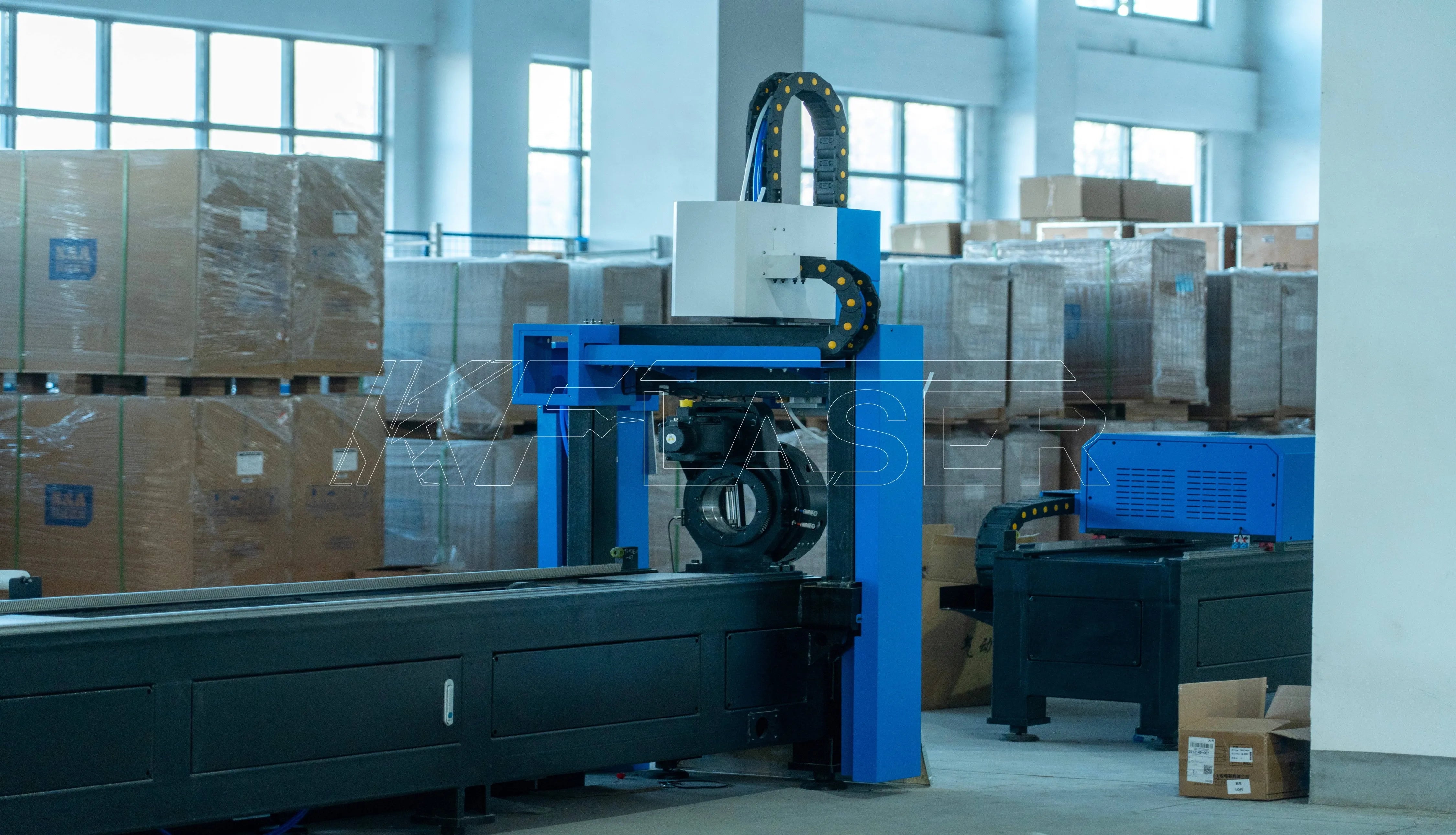 Vente chaude CNC bas prix tuyau d'acier fibre métallique laser tube machine de découpe laser machine de découpe en acier inoxydable