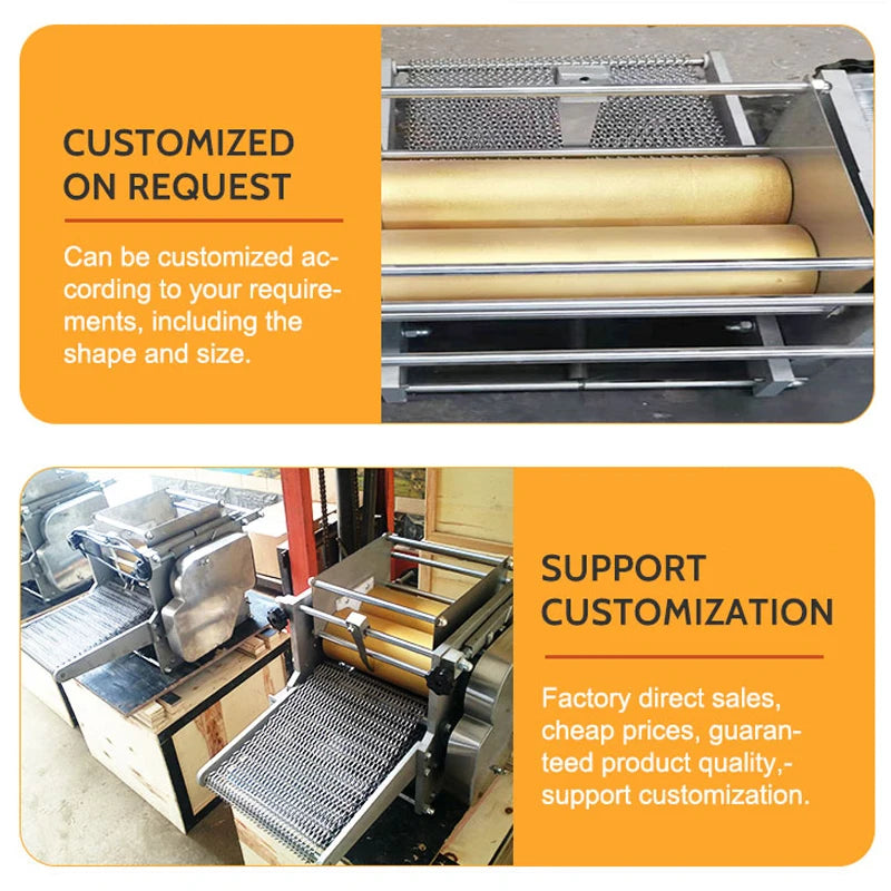 Machine à tortilla mexicaine industrielle entièrement automatique, presse à farine de maïs, produit de grains de pain, Machine Taco Roti pour la Production de tortillas
