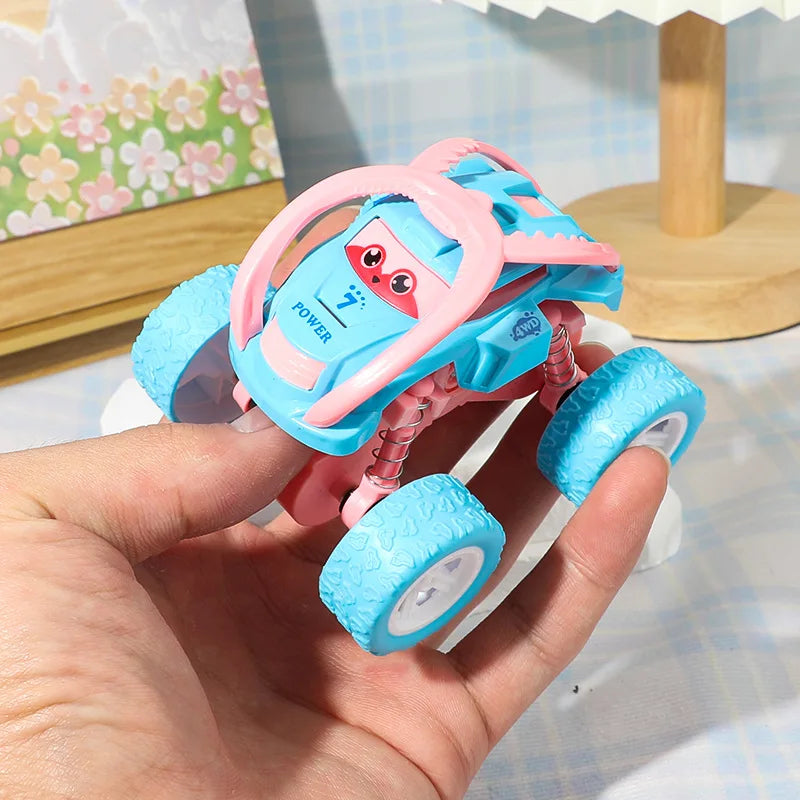 Voiture jouet à Rotation inertielle, voiture de cascade tout-terrain à quatre roues motrices, jouet pour garçons et tout-petits