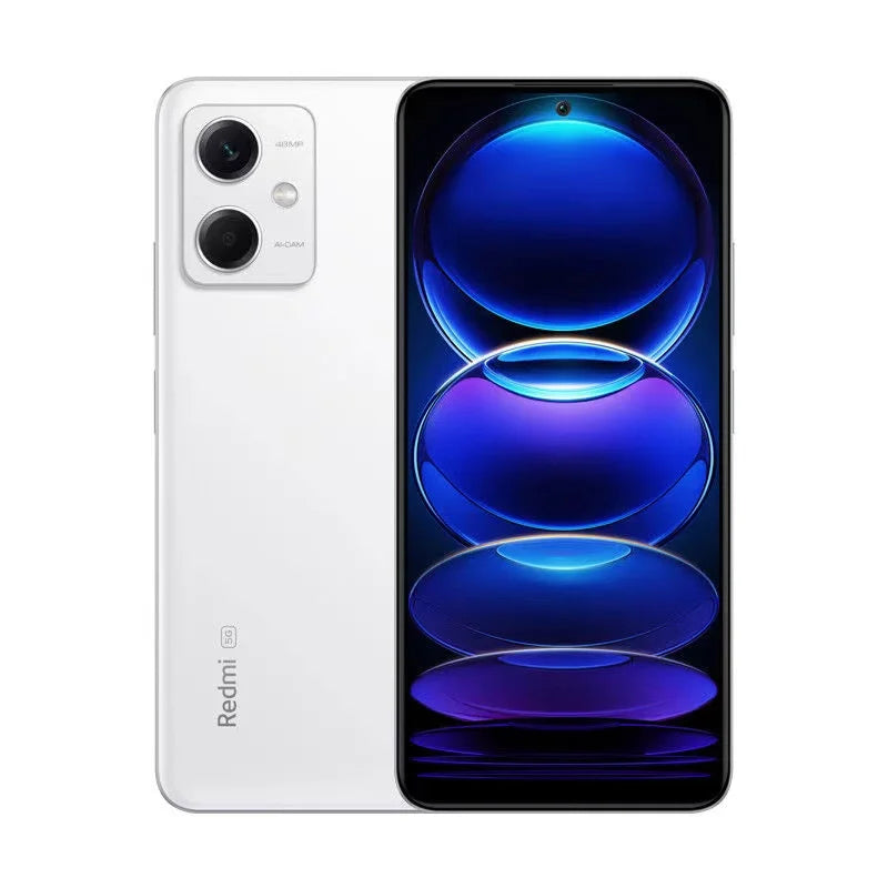 Global Rom Xiaomi Redmi Note 12 5G Smartphone 128GB/256GB 6.67 ''écran doré 120Hz Snapdragon 4 Gen1 48MP double caméra 33W utilisé