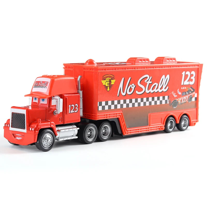 Disney Pixar Cars 2 3 Lightning McQueen Mack oncle Jackson Storm voiture camion 1:55 véhicule moulé sous pression jouets en métal cadeau pour enfants enfant