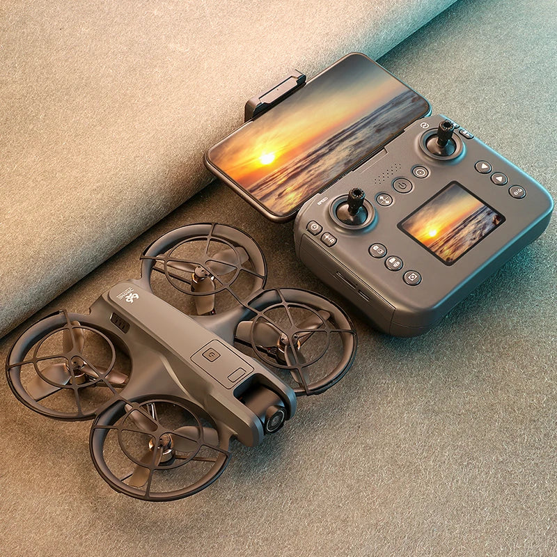 XIAOMI Mini V666 Drone 8k professionnel Wifi 5g Dron évitement d'obstacles sans brosse Altitude Mode sans tête Rc quadrirotor jouets nouveau