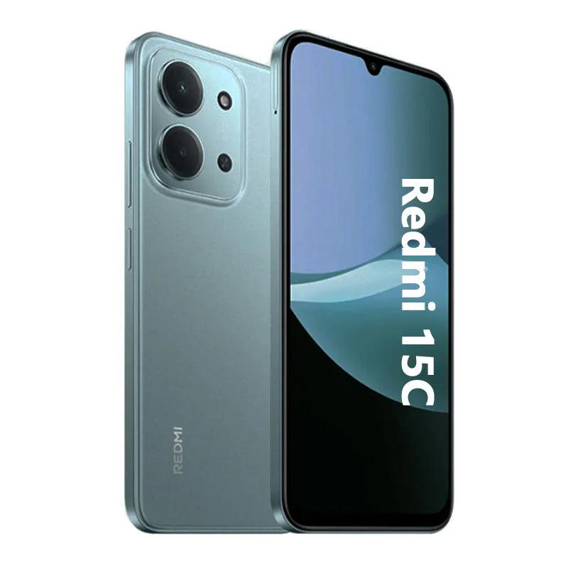 Xiaomi Redmi 15C Smartphone Version mondiale MediaTek Helio G81-Ultra 120Hz 6.9 "écran Dot Drop 50MP caméra principale 33W charge