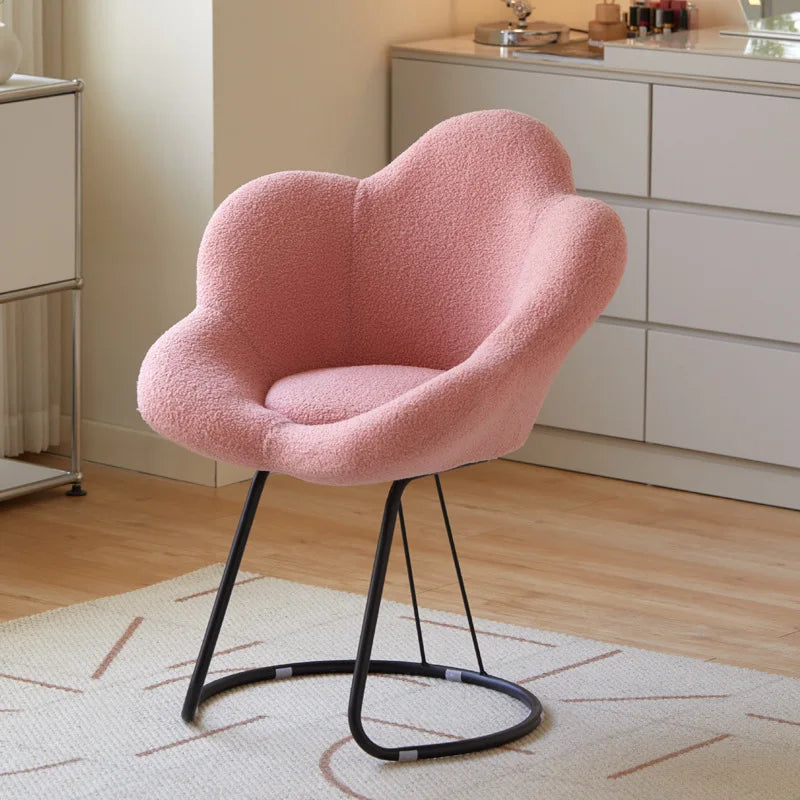 X & D-Tabouret de maquillage haut de gamme pour usage domestique, chaise de dossier de chambre à coucher pour femme, tabouret en spanol simple, luxe abordable, nouveau, chaud