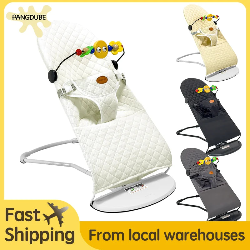 PANGDUBE bébé videur Portable siège videur pour bébés berceau ergonomique nouveau-né balançoire chaise infantile inclinable bébé chaise à bascule