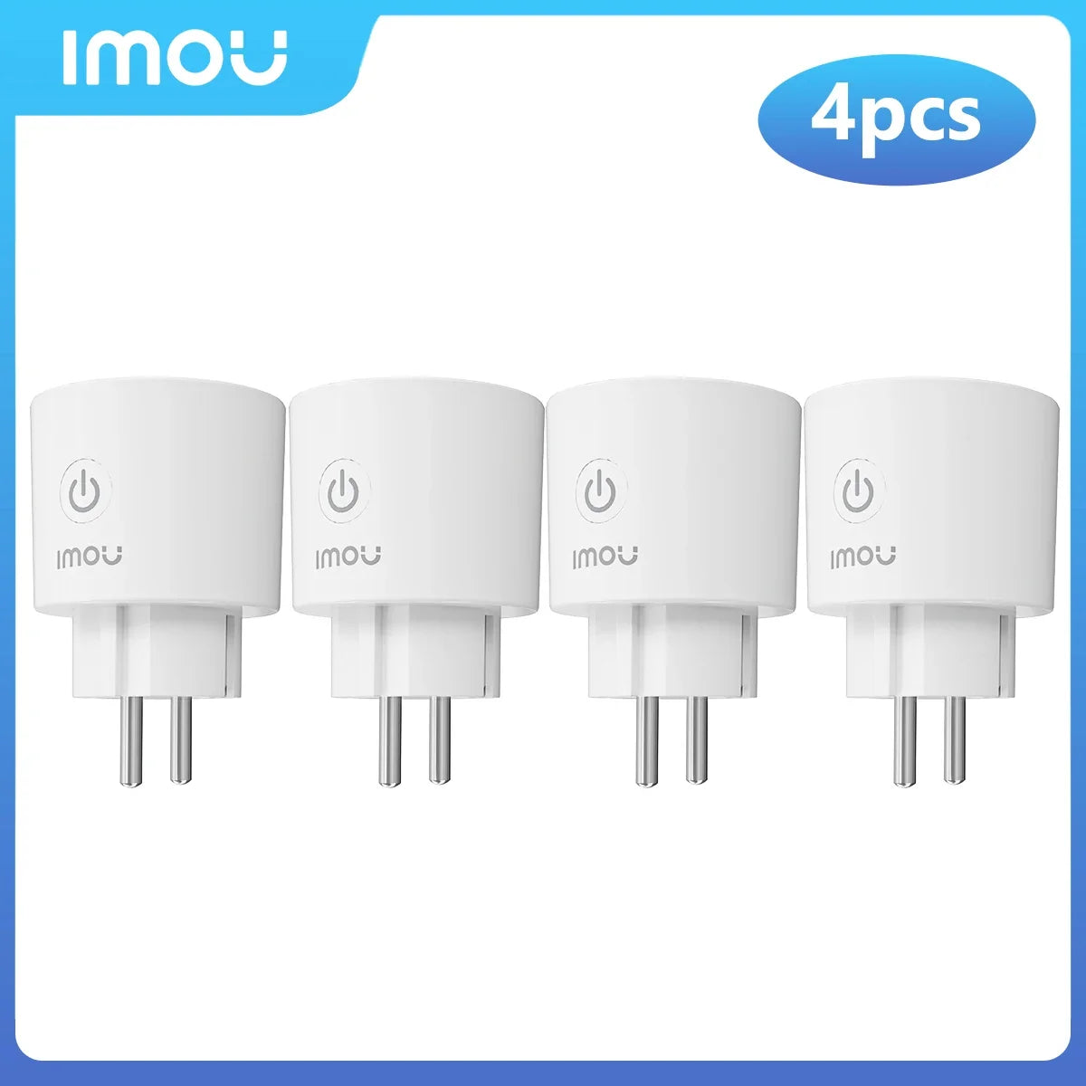 IMOU Matter WiFi prise intelligente 16A prise ue prise d'appareil ménager Mini prise intelligente adaptateur APP contrôle fonctionne avec Alexa Google Home