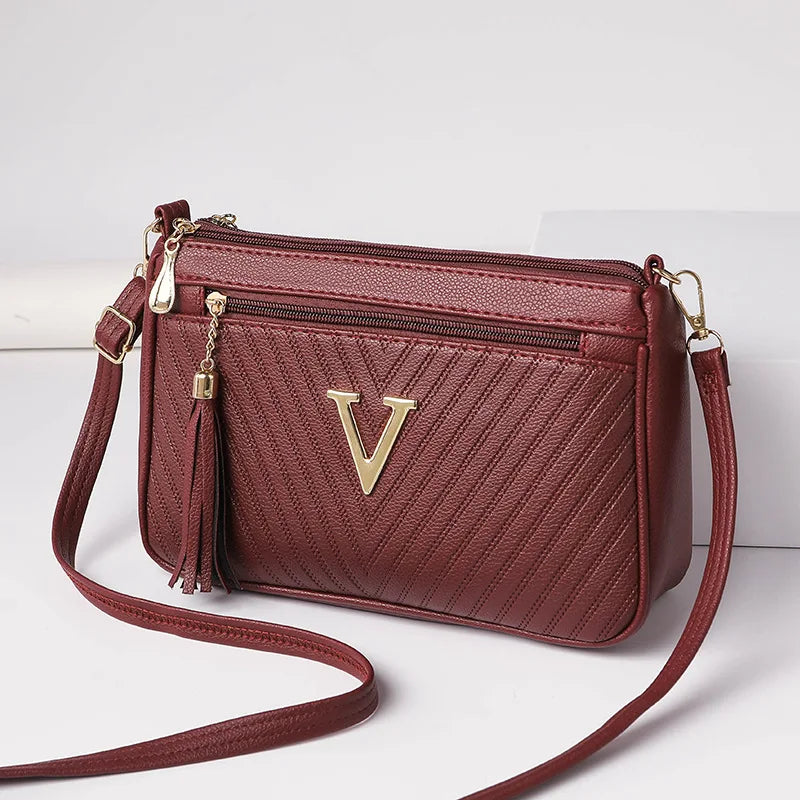 Sac à bandoulière pour femmes d'âge moyen, Version coréenne, tendance printemps/été 20224, sac à bandoulière simple, porte-monnaie pour téléphone portable