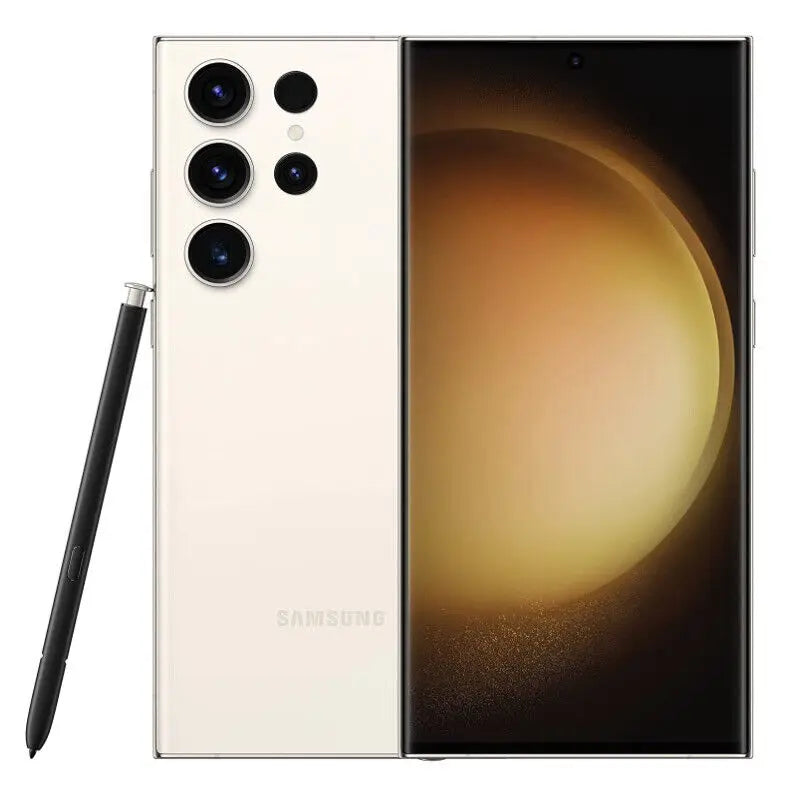 C Samsung S23 Ultra 5G S918U1 Original 6.8 "AMOLED ROM 256GB/512GB/1TB Snapdragon NFC débloqué Version américaine téléphone portable S23U