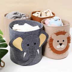 Seau de rangement de jouets de bébé de grande capacité, grand panier à linge, panier de rangement de jouets pour enfants, organisateur de vêtements
