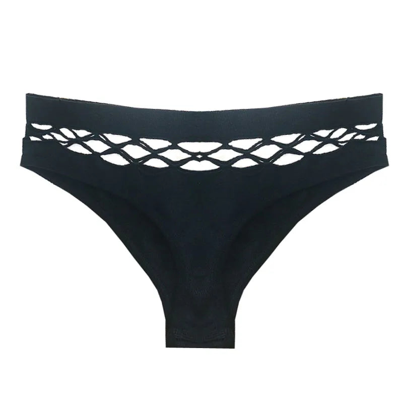 Lingerie sexy sans couture pour femmes, sous-vêtements élastiques pour femmes, filet de pêche, string G, culotte Europe, livraison directe, nouveau, 2020