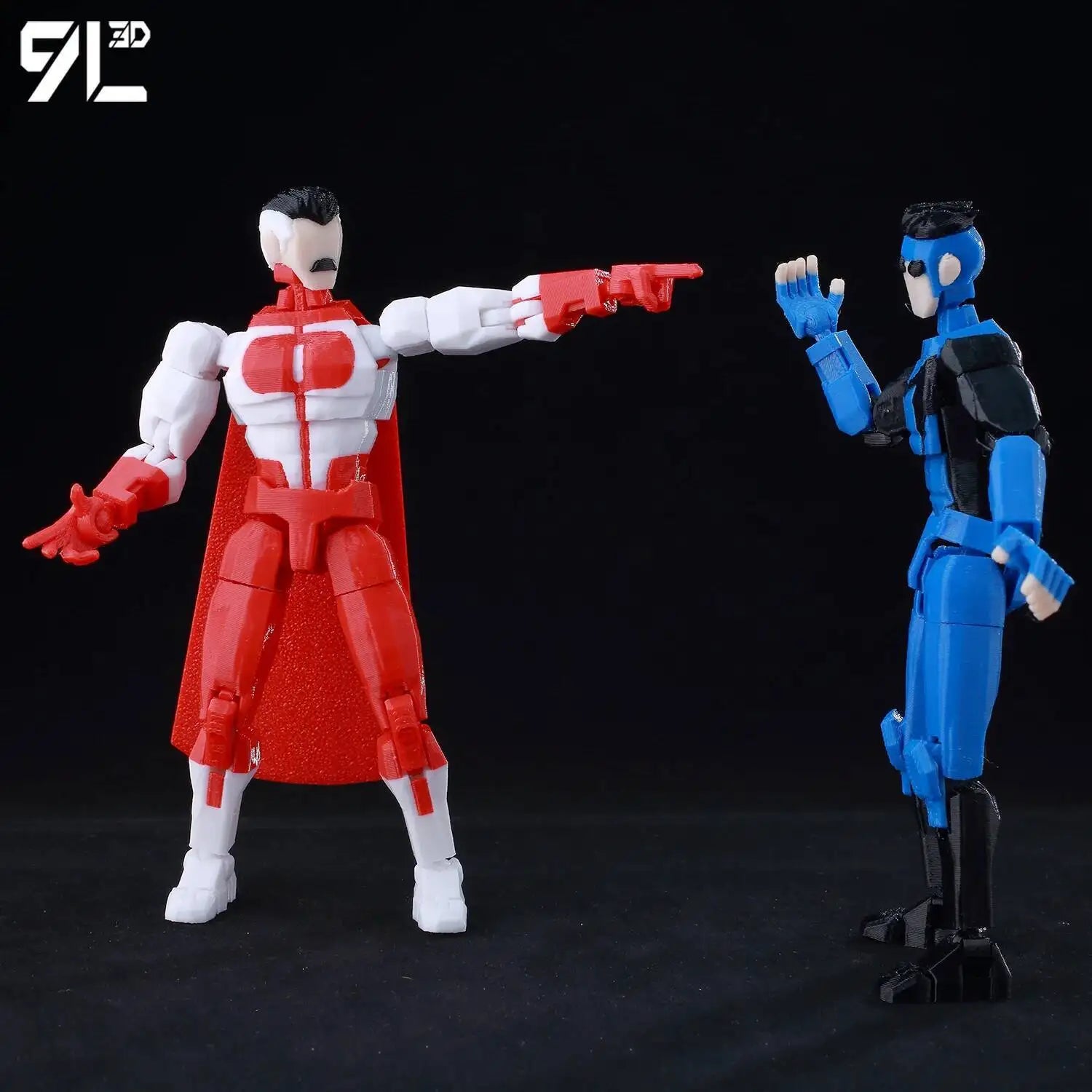 9L3D super-héros imprimés Invincible 2.0 Anime multi-articulé Shapeshift jouets figurines d'action cadeaux d'anniversaire pour les Fans d'anime Titan13