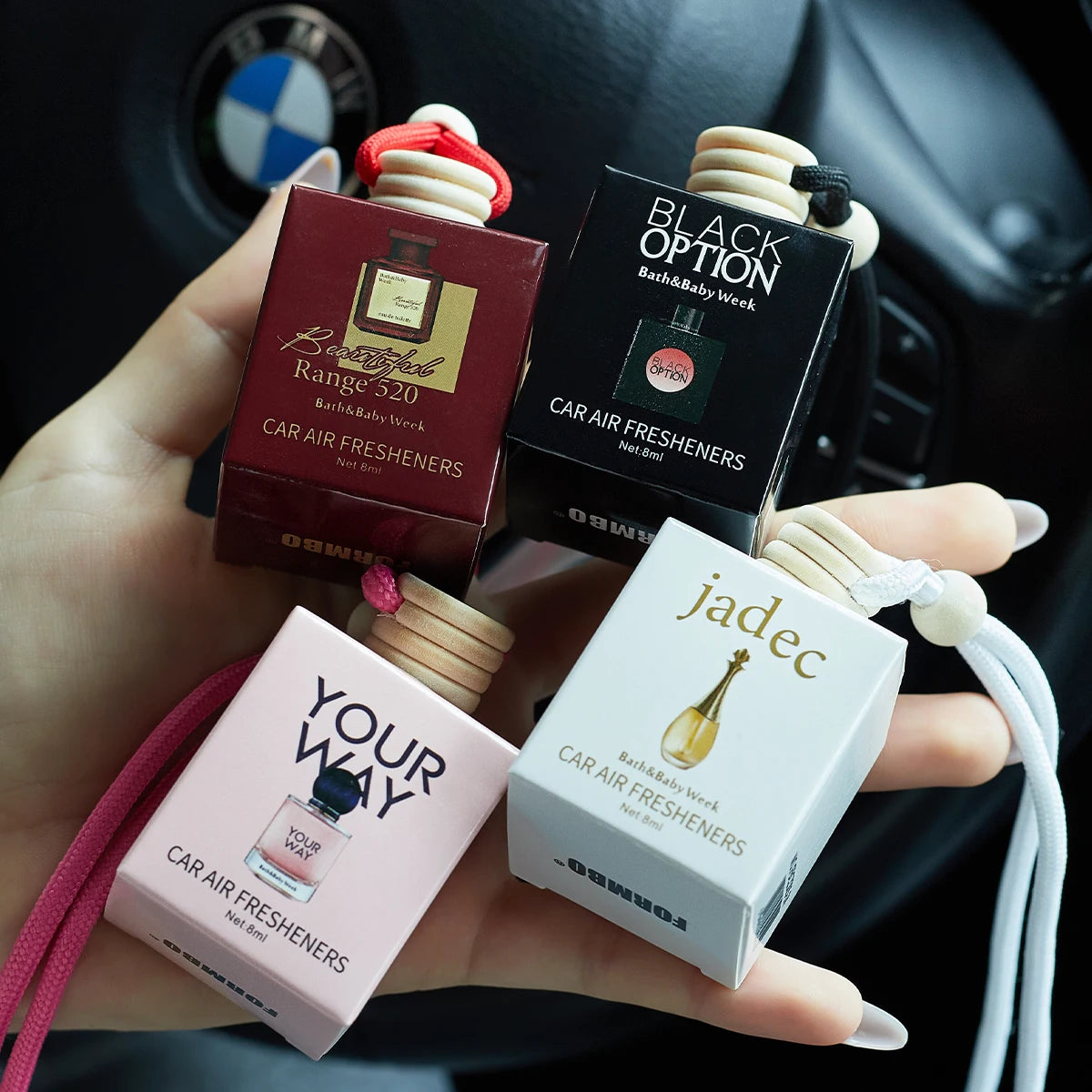 Parfum Parfum de voiture, un parfum de voiture utilisé pour les accessoires d'intérieur de voiture, un désodorisant de voiture à long terme, garde charmante et fraîche