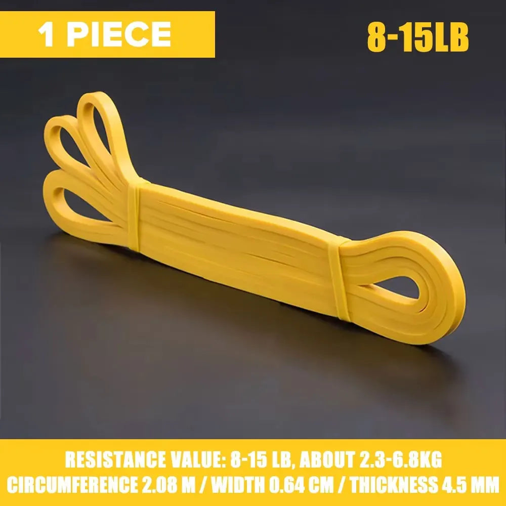 Bandes de résistance, bandes d'exercice, bandes d'assistance de traction, bandes de dynamophilie pour hommes et femmes, entraînement physique, entraînements à domicile