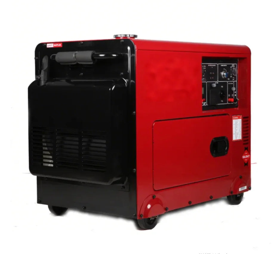 Générateur diesel Super silencieux à vendre, 3kw 5kva 6kw 7kw 10kva 50HZ 60HZ 110V 220V, générateurs électriques portables pour la maison 10kw