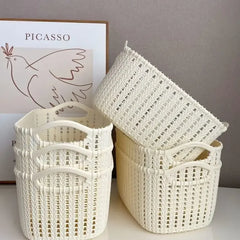 Mir de Rangement en Plastique pour la Cuisine, Boîte de Collation, Cadre de Douche, Accessoires pour la Maison