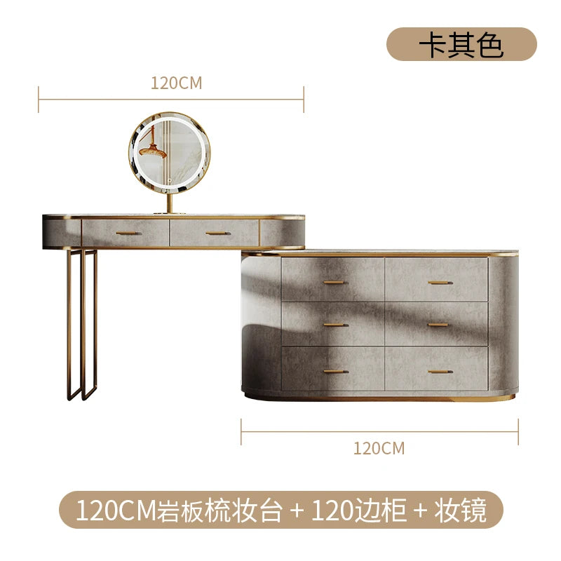 Fille jardin vanité Table chambre miroir moderne salle De bain coiffeuse bijoux organisateur Mesa De Maquillaje meubles à la mode