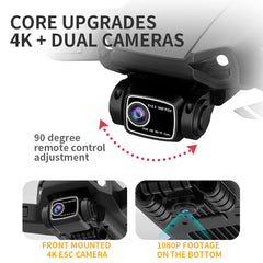 LYZRC L900 PRO SE 4K professionnel HD double caméra moteur sans brosse Drone GPS 5G Wifi longue Distance RC pliable RC quadrirotor