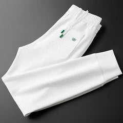 Viser de survêtement skinny en coton pour hommes, pantalons de fitness décontractés, survêtement Sportedly, bas d'été Sping, fjTrack