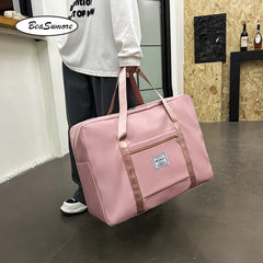 Sacs de voyage pliants de grande capacité, fourre-tout étanche, sac à main de voyage, sac de sport, rangement de Yoga, sac à bandoulière pour femmes et hommes