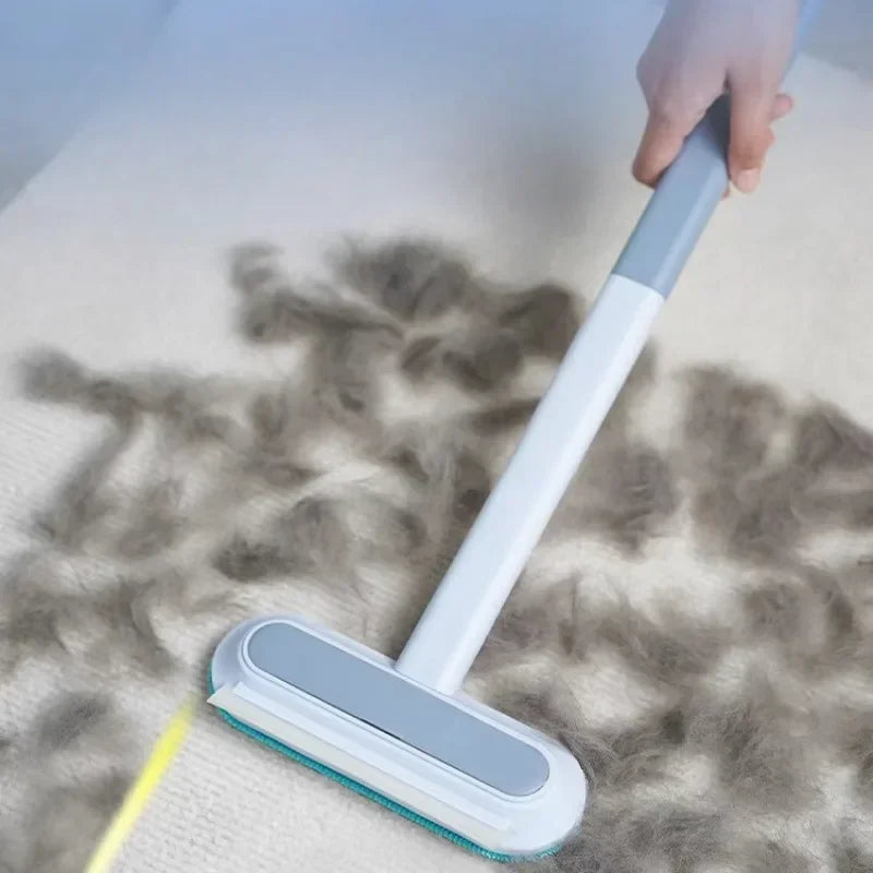 Brosse manuelle multifonctionnelle pour enlever les poils d'animaux de compagnie, nettoyeur de peluches pour chiens, tapis et lit, outils pour poils d'animaux, fournitures pour animaux de compagnie